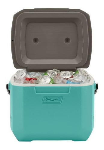 Imagen 3 de 7 de Cooler Coleman 15 Litros Turquesa Para Camping