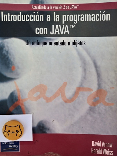 Libro Intro A La Programacion Con Java Arnow & Weiss 115s9