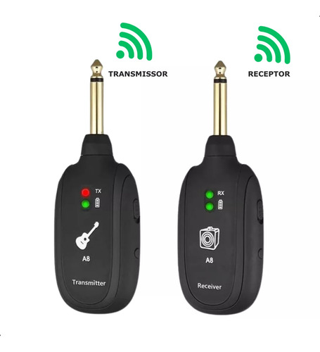 Transmisor Y Receptor Inalámbrico P10 Para Guitarra, Bajo C
