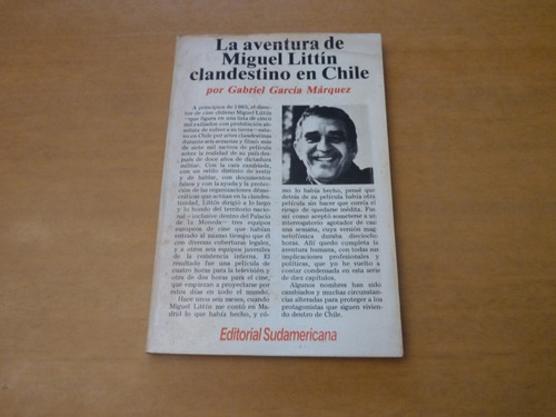La Aventura De Miguel Littin Clandestino En Chile
