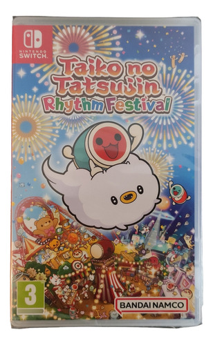 Taiko No Tatsuyin Rhythm Festival - Nintendo Switch -sellado