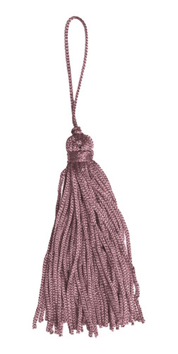 Tassel Pompom Poliéster - 20 Unidades - Rofr.124003 Cor Rose 189