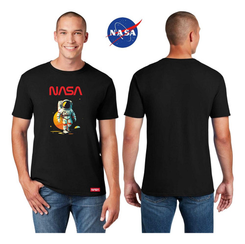 Playera Hombre Nasa Astronauta 624