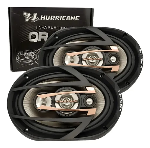 Alto Falante Qr69 Hurricane 600wms Quadriaxial 6x9 | Parcelamento
