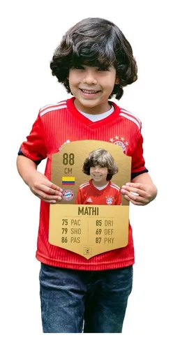 Carta Fifa 20 Peque Fut Dc Cuadro Gamer Personalizado