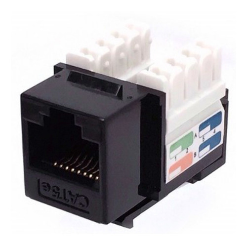 Jack Ficha Conector Rj45 Red Utp Auto Crimpeable Cat5e Cat 5e