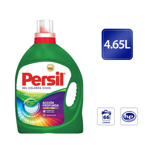 Detergente Líquido Persil Colores Vivos 4.65l