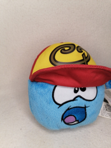 Peluche Original Puffle Gorra Béisbol Club Penguin Disney 12