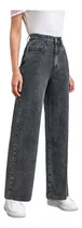 Comprar Pantalones Parina Wide Leg Jeans Mujer Largo Algodón