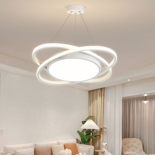 . Lámpara De Techo Led Moderna Con Luz Colgante Regulable