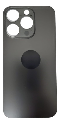 Tapa Trasera Para iPhone 15 Pro A2848 Aro Grand Negro Titani