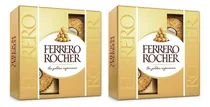 Comprar Ferrero Rocher De Avellana Y Chocolate Combo 2 Paquetes De 2 Unidades Ideal Para Regalo En Caja Presentacion Elegante Alta Calidad Chocolate Golosina Snack Dulce Delicioso Calidad Premium