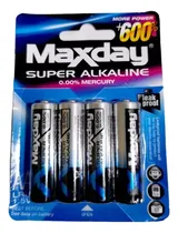 Comprar Pilas Alcalinas Baterias Maxday Aa Blister 4 Unidades 1,5v