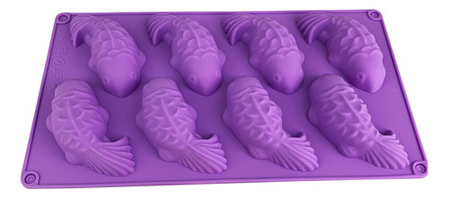 Moldes Para Mousse Con Forma De Carpa Con 8 Hoyos/24 Agujero