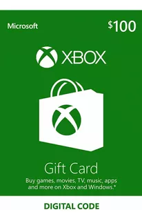 Xbox Live Tarjeta Regalo