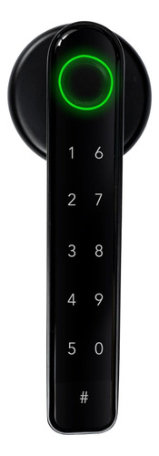 Rocket House Cerradura Inteligente Rh-safe Color Negro