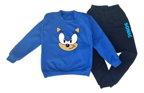 Conjunto Deportivo Buzo Y Pantalon Sonic