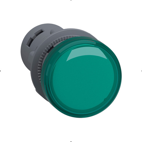 Ojo De Buey 22mm Verde Led 110vcc Schneider Electric Xa2