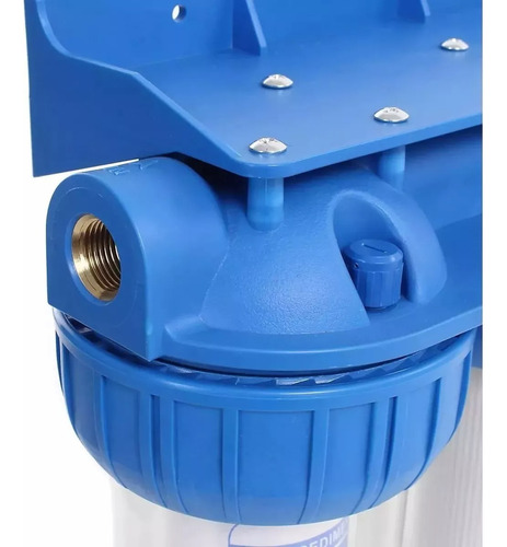 Filtro Agua 3 Etapas Antisarro Ablandador 10 Pugada 5 Micras