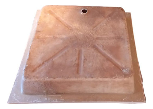 Receptáculo De Ducha Antideslizante Borde Antiderrame 80x80