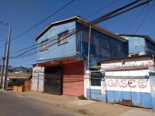 Casa Con Departamento Anexo Y Vista Al Mar, Playa Ancha.