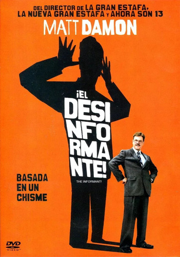 El Desinformante ( The Informant ) 2009 Dvd - Steven Soderbe