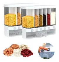 Comprar X2 Dispensador De Alimentos Cereales Menestra Cocina Soporte