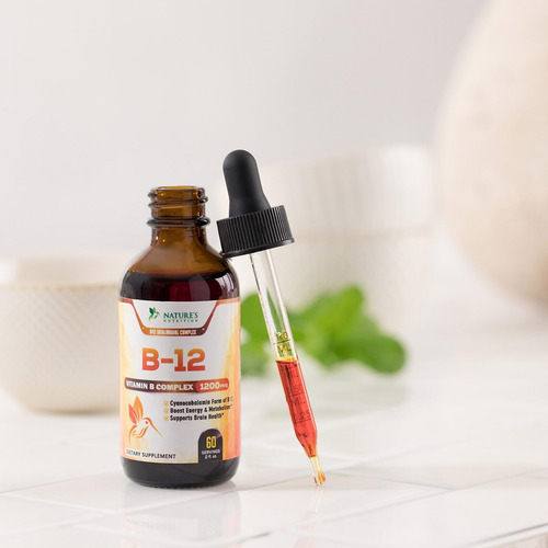 Suplemento Vitamínico Que Contiene Vitamina B-12 B Vegana De
