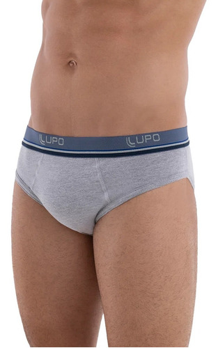 Imagen 1 de 9 de Slip Lupo Algodón Con Lycra Importado Modelo 524