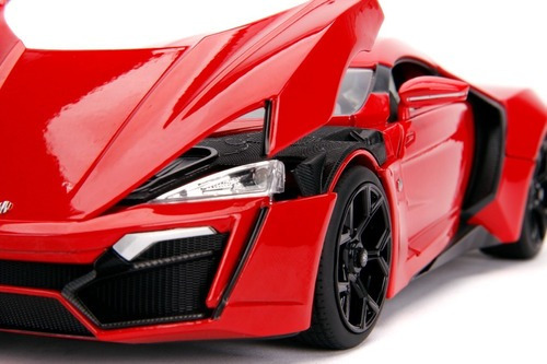 1/18 Dom's Lykan Hypersport Rapidos & Furiosos Con Luz Jada
