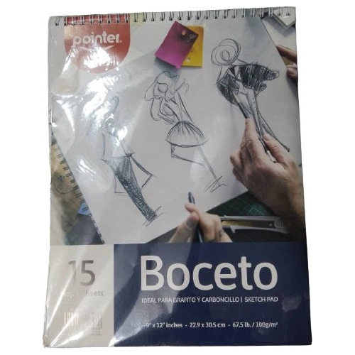 Block Boceto Carta 15 Hojas Pointer