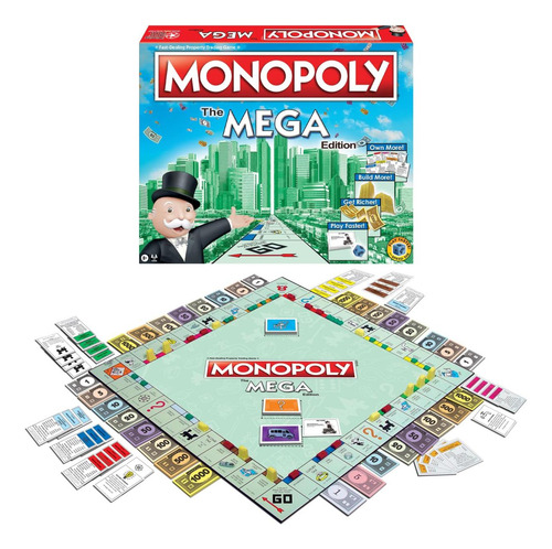 Monopoly The Mega Edition De Winning Moves Games Usa, Una Ve