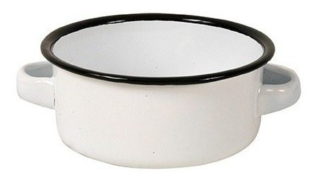 Cazuela Enlozada Diametro 11.5x4.5cm.