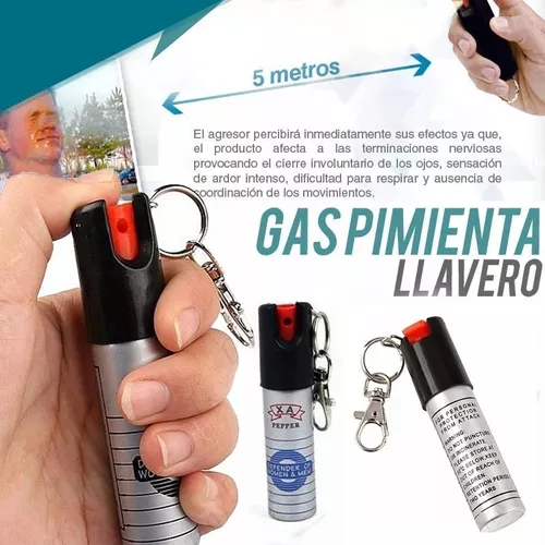 Gas Pimienta Spray Llavero Defensa Personal Con Fecha Vencim - Lo Nuevo y  Diferente