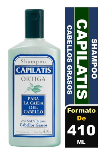 Capilatis Shampoo Ortiga Cabellos Grasos 410 Ml