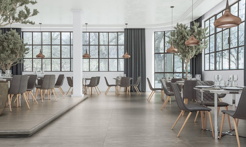 Porcelanato District Gray Plus (83027) 83x83 Gris