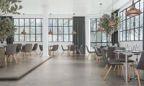 Porcelanato District Gray Plus (83027) 83x83 Gris