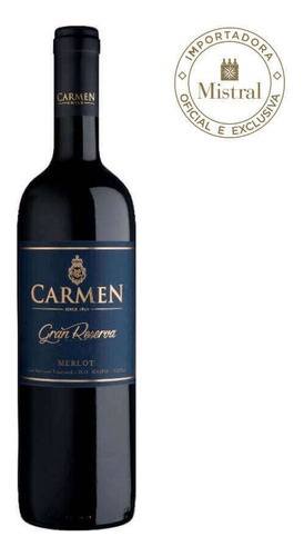 Vinho Carmen Gran Reserva Merlot 2018 750ml