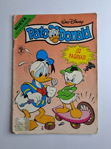 Pato Donald Revista Nº 73 Año 1991