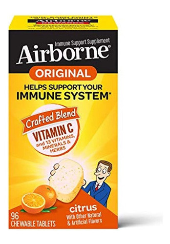 Airborne Píldoras De Vitamina C, 1, 1