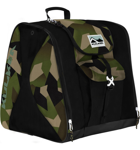 Kulkea Talvi X - Bolsa Para Botas De Esqui (geo Camo/negro)