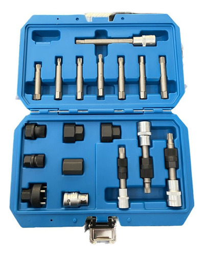 Kit Extractor Polea Alternador 18 Piezas Eurotech Zona Norte