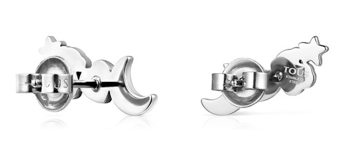 Pendientes Tous Nit De Acero Y Esmalte 4 Motivos