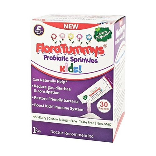 Floratummys Probióticas Sprinkles Para Niños: 30 Sabor-libre