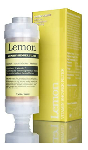 Filtro De Ducha Aromático Vitamina C Limón | Fácil De Instal