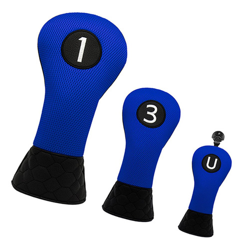 Fundas Para Palos De Golf De Madera Fundas Para 1 3 U Azul