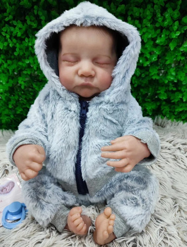 Bebé Reborn Original Vinilo Cuerpo Completo Boy Kerry Doll