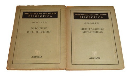 Lote Descartes X 2: Discurso Del Método - Meditaciones&-.