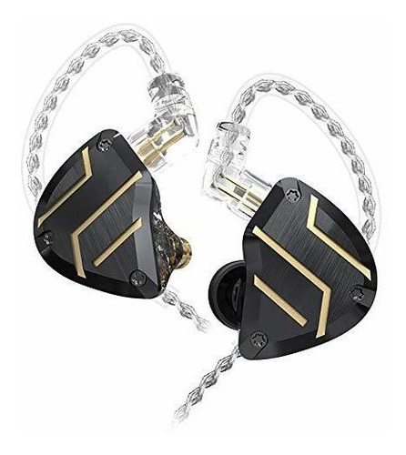 Audífonos Cca C10pro Hifi 4ba+1dd Deportivos (negro)