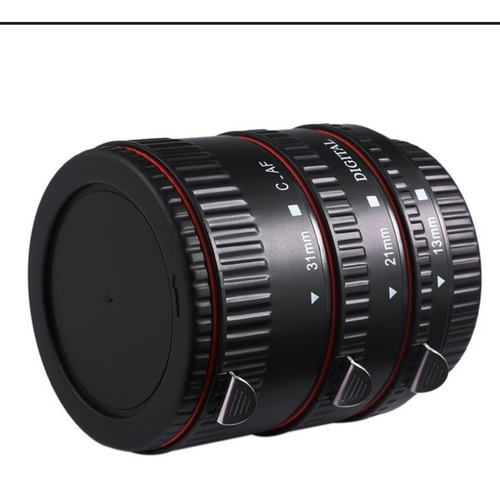 Imagem 2 de 6 de Tubo De Extensão De Plástico Macro De Foco Para Canon Sem Le